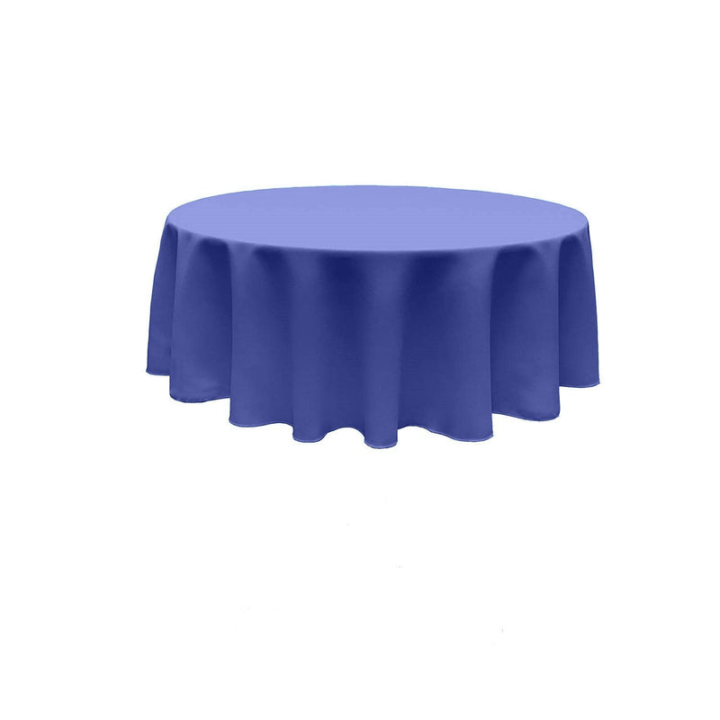 96" Solid Round Tablecloth - Different Sizes Round Full Table Cover Available in Different Colors