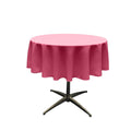 36" Solid Round Tablecloth - Round Table Cover for Event Decor, Party Tables, Available in Different Sizes