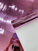 Chrome Mirror Reflective Vinyl Fabric By The Yard, Crafting Fabric Upholstery Vinyl Fabric Chrome Mirror Reflective Vinyl