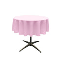 36" Solid Round Tablecloth - Round Table Cover for Event Decor, Party Tables, Available in Different Sizes