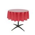 58" Solid Round Tablecloth - Round Table Cover for Event Decor, Party Tables, Available in Different Sizes