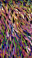 Sword Sequins Fabric - Shiny Sword Shape Sequins Fabric Sold By Yard (Pick Color)