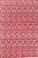 Small Glitter Flower Fabric - Red - Shimmer Glitter Flower Design on Mesh Lace By The Yard