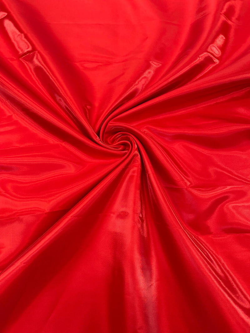 60" Crystal Liquid Satin Fabric - Water Shine Ultra Glossy Shimmer Reflective Bridal Satin Fabric By Yard