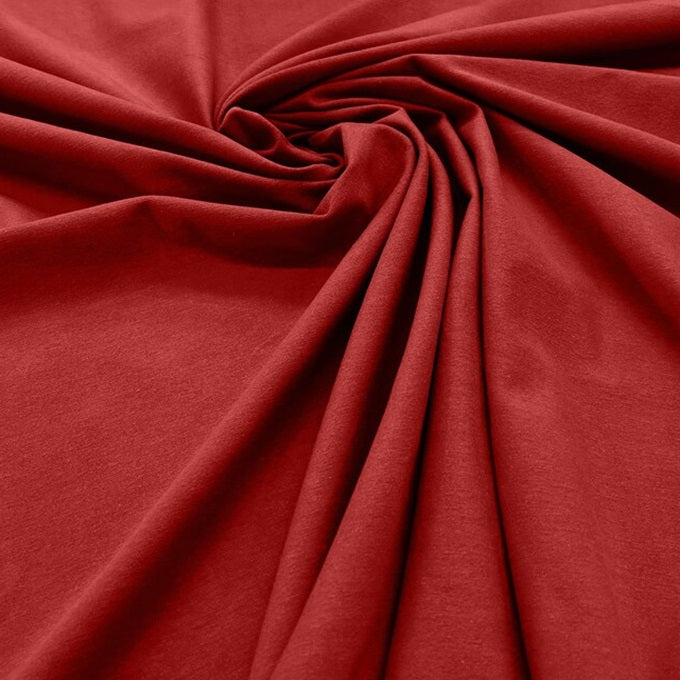 58/60" Cotton Spandex Jersey Knit Blend 95% Cotton 5 Percent Spandex / Stretch Cotton Fabric By Yard