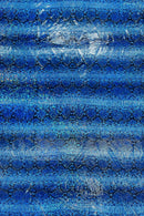 Holographic Snake Spandex - Royal Blue - Poly Spandex Stretch  Snake Print Fabric By Yard