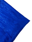 60" Crystal Liquid Satin Fabric - Water Shine Ultra Glossy Shimmer Reflective Bridal Satin Fabric By Yard