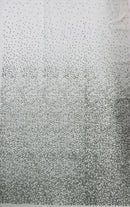 Rhinestone Glitter Mesh Fabric - Sage Green - Shiny Glitter Mesh Rhinestone Detail Fabric by Yard