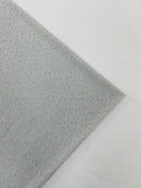 Shimmer Rhinestone Glitter Fabric - Silver - Shimmer Stretch Glitter Fabric with Rhinestones By Yard