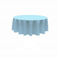 108" Solid Round Tablecloth - Different Sizes Round Full Table Cover Available in Different Colors