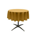 42" Solid Round Tablecloth - Round Table Cover for Event Decor, Party Tables, Available in Different Sizes