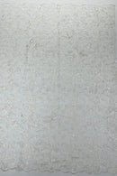 Flower Plant Sequins Fabric - White - Embroidered Sequins On Flower Pattern Lace By Yard