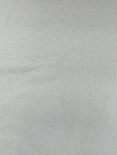 Tulle Glitter Galaxy Design Fabric - White - Tulle Fabric with Sparkle Glitter Design Sold By Yard