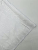 60" Crystal Liquid Satin Fabric - Water Shine Ultra Glossy Shimmer Reflective Bridal Satin Fabric By Yard
