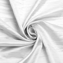 Crushed Taffeta Fabric - White - 54" Wide Crushed Taffeta Creased Fabric Sold by Yard