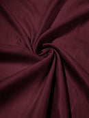 58" Faux Micro Suede Fabric - Wine - Polyester Micro Suede Fabric for Upholstery / Crafts / Costume By Yard