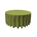 84" Solid Round Drape Tablecloth - 3 Part Stitched Round Full Table Cover Available in Different Sizes (84 Colors)