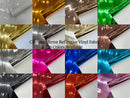 Chrome Mirror Reflective Vinyl Fabric By The Yard, Crafting Fabric Upholstery Vinyl Fabric Chrome Mirror Reflective Vinyl