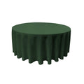 96" Solid Round Drape Tablecloth - 3 Part Stitched Round Full Table Cover Available in Different Sizes (84 Colors)