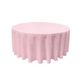 72" Solid Round Drape Tablecloth - 3 Part Stitched Round Full Table Cover Available in Different Sizes (84 Colors)