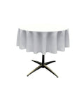 36" Solid Round Tablecloth - Round Table Cover for Event Decor, Party Tables, Available in Different Sizes