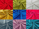 58"/60 Glitter Stretch Velvet Fabric - High Quality Velvet with Glitter Sold By Yard