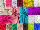 Luxury Spandex Polyester Fabric - Shiny Stretch 80% Polyester / 20% Spandex Fabric By Yard