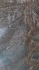 Fringe Sequins Fabric - Gold - Hanging Sequins 2 Way Stretch Fabric Sold By Yard