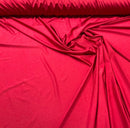 Shiny Milliskin Fabric - Apple Red - 58" Spandex 4 Way Stretch Fabric Sold by The Yard (Pick a Size)