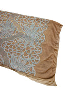 Floral Star Leaf Design - Aqua Iridescent