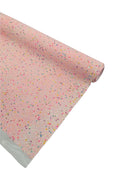 Stardust Glitter Vinyl Fabric - Blush Pink Iridescent - 54" Sparkle Crafting Glitter Vinyl Fabric By Yard