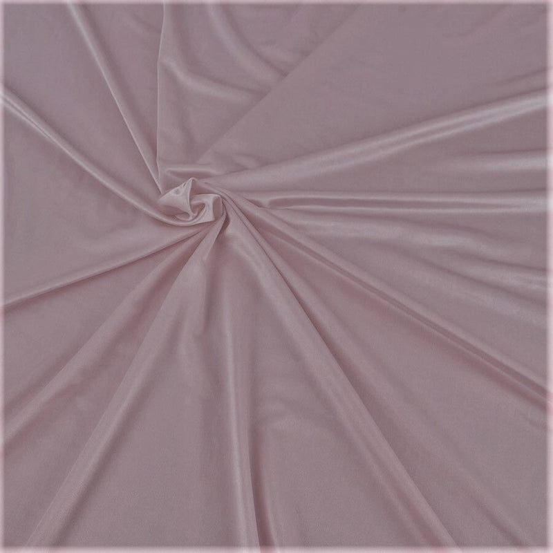 Shiny Milliskin Fabric - Blush - 58" Spandex 4 Way Stretch Fabric Sold by The Yard (Pick a Size)