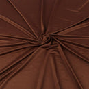 Shiny Milliskin Fabric - Brown - 58" Spandex 4 Way Stretch Fabric Sold by The Yard (Pick a Size)