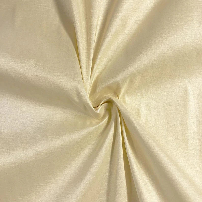 Stretch Taffeta Fabric - Beige - 58/60" Wide 2 Way Stretch - Nylon/Polyester/Spandex Fabric