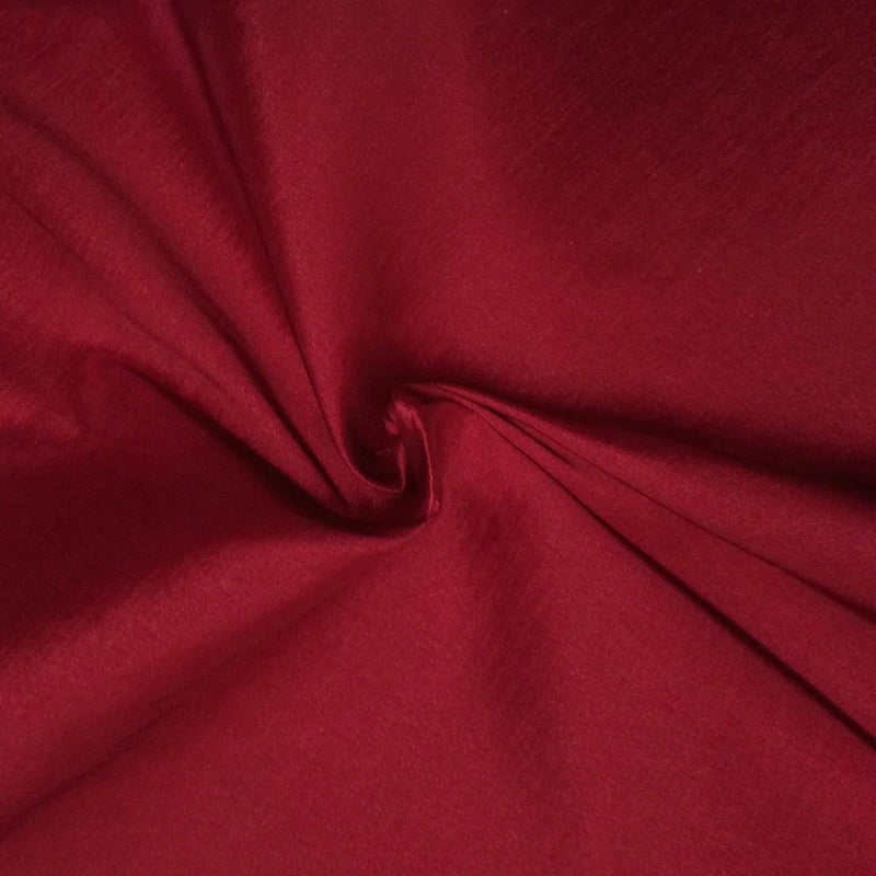 Stretch Taffeta Fabric - Burgundy - 58/60" Wide 2 Way Stretch - Nylon/Polyester/Spandex Fabric