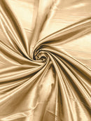 60" Shiny Heavy Bridal Satin Fabric for Wedding, Gala, Prom Dress Sold By The Yard (Pick Color)