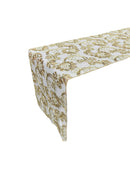 Floral Lace Table Runner - Champagne - 12" x 90" Sequins Floral Lace Table Runner