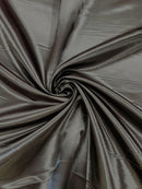 60" Shiny Heavy Bridal Satin Fabric for Wedding, Gala, Prom Dress Sold By The Yard (Pick Color)