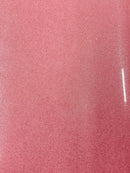 Metallic Glitter Vinyl Fabric - Dusty Pink - Faux Leather Sparkle Glitter Fabric - 54" Sold By The Yard