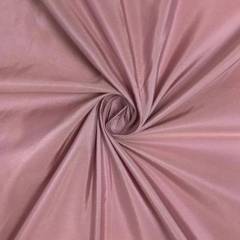 Stretch Taffeta Fabric - Dusty Rose - 58/60" Wide 2 Way Stretch - Nylon/Polyester/Spandex Fabric