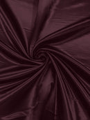 60" Shiny Heavy Bridal Satin Fabric for Wedding, Gala, Prom Dress Sold By The Yard (Pick Color)