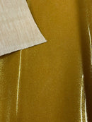 Metallic Glitter Vinyl Fabric - Gold