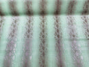 Faux Viper Snake Print Vinyl Fabric - Green - High Quality Vinyl Sold by The Yard