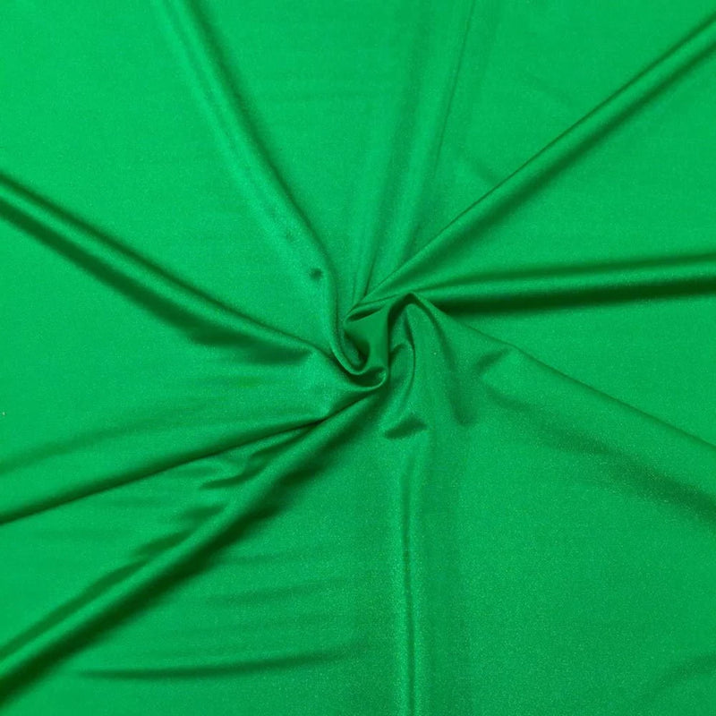Shiny Milliskin Fabric - Kelly Green - 58" Spandex 4 Way Stretch Fabric Sold by The Yard (Pick a Size)