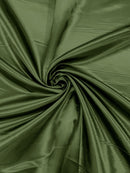 60" Shiny Heavy Bridal Satin Fabric for Wedding, Gala, Prom Dress Sold By The Yard (Pick Color)