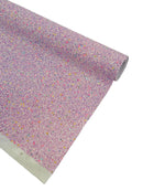 Stardust Glitter Vinyl Fabric - Lilac Iridescent - 54" Sparkle Crafting Glitter Vinyl Fabric By Yard