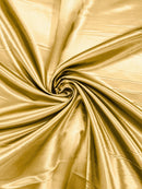 60" Shiny Heavy Bridal Satin Fabric for Wedding, Gala, Prom Dress Sold By The Yard (Pick Color)