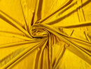 Lycra Spandex Shiny Fabric - Mustard - 80% Polyester 20% Spandex Sold By The Yard (Pick a Size)