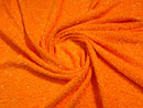 Neón Sequins Fabric on Stretch Velvet - By The Yard - all Over 5mm Sequins 58”/60