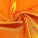 Stretch Imitation Silk Satin Charmeuse - Neon Orange